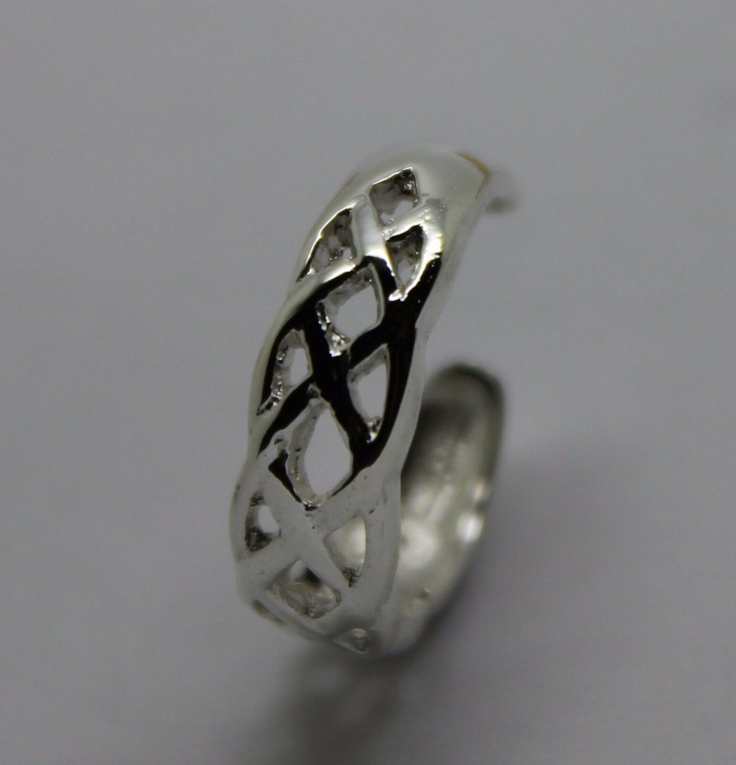 Kaedesigns New Genuine New Sterling Silver 925 Celtic Weave Toe Ring