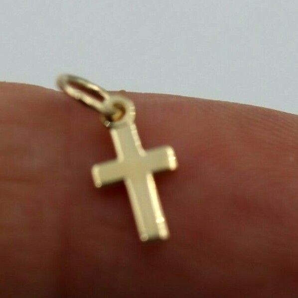 10K Gold store Cross Charm