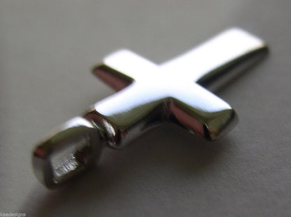 Kaedesigns Genuine Brand New Sterling Silver Plain Cross Pendant