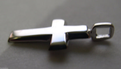 Kaedesigns Genuine Brand New Sterling Silver Plain Cross Pendant