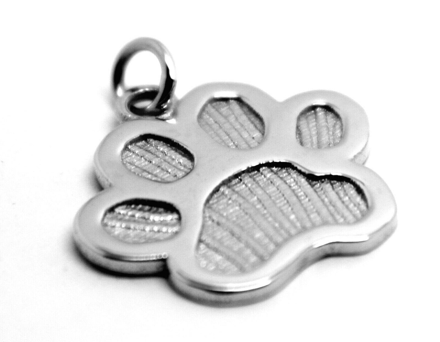 Kaedesigns, Large 9ct Yellow or Rose or White Gold charm Dog Animal PAW Pendant