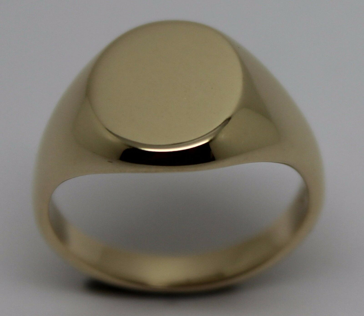 Kaedesigns Genuine Size O 1/2 9kt 9ct Yellow, Rose or White Gold Full Solid Heavy Signet Ring 318