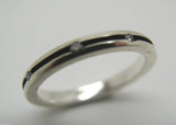 Solid New Sterling Silver 925  Stone Dress Ring *Free Express Post In Oz*