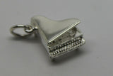 Kaedesigns New Genuine Sterling Silver Solid Piano Pendant / Charm