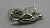 Sterling Silver Solid Koala 3D Pendant Or Charm