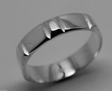 Kaedesigns, New Genuine Solid Sterling Silver Wedding Band Ring 203