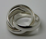 Kaedesigns New Sterling Silver Heavy Ring 5mm Size 6 / M Russian Wedding Band