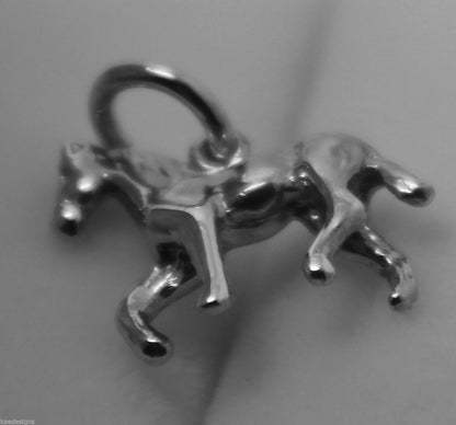 Kaedesigns, New Genuine Sterling Silver Solid Horse Pendant Or Charm