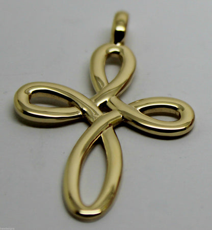 Kaedesigns, Large 9ct Yellow Or Rose Or White Gold Fancy Celtic Cross Pendant 402