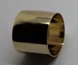 Size T Genuine Huge Genuine 9K 9ct Yellow, Rose or White Gold Full Solid 15mm Extra Wide Band Ring