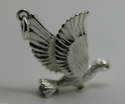 Kaedesigns New Sterling Silver Solid Dove Bird Pendant Or Charm