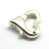 Genuine Sterling Silver Heart Parrot / lobster clasp Clasp *Free post in oz