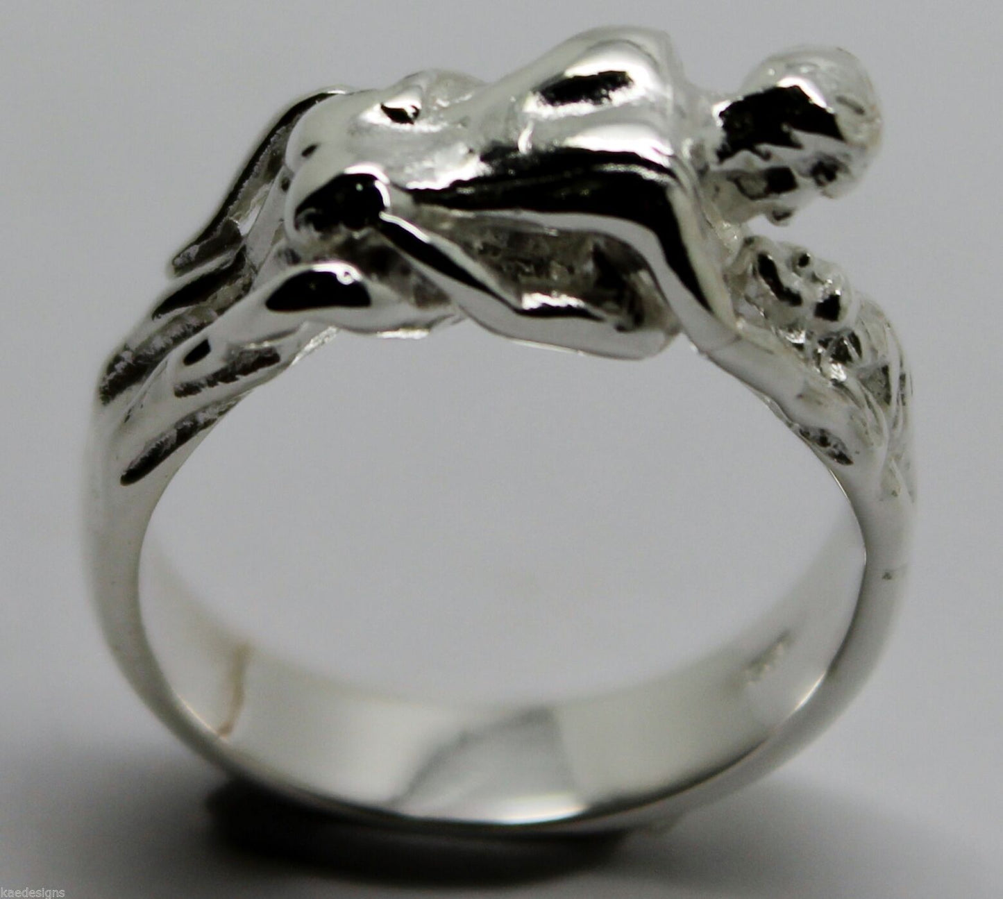 Kaedesigns, Genuine New Sterling Silver 925 Making Love Ring 276