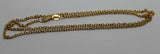 9ct Yellow Gold Belcher / Cable Chain Necklace 45cm 2.57grams