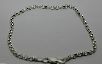 Kaedesigns Sterling Silver 925 Belcher bracelet 19cm long