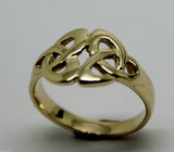 Kaedesigns, New Genuine Full Solid 9ct 9kt Yellow, Rose or White Gold Celtic Weave Ring 352
