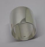 Genuine New Size P Sterling Silver Solid 20mm Extra Wide Band Ring
