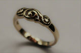 Kaedesigns New 9ct 9kt Yellow, Rose or White Gold 375 Fancy Swirl Ring