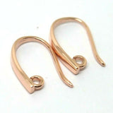 Kaedesigns New 9ct Yellow, Rose or White Gold 375 Thick Clip Hooks To Make You Own Earrings!