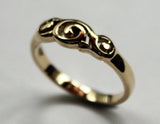 Kaedesigns New 9ct 9kt Yellow, Rose or White Gold 375 Fancy Swirl Ring