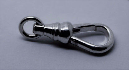 Genuine Solid Sterling Silver Albert Swivel Clasp 22mm