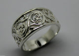 Kaedesigns, New Genuine Sterling Silver 925 Filigree Swirl Ring * Choose your size