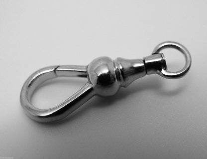 Sterling Silver 925 Ball Swivel Clasp 19mm, 22mm Or 24mm