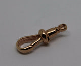 Kaedesigns New 9ct Solid Yellow, Rose or White Gold Albert Swivel Clasp 21mm Size