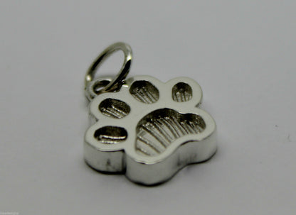 Kaedesigns New Heavy Genuine Sterling Silver 925 Dog Animal Paw Print Pendant