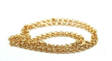 Genuine 9ct Yellow Gold Belcher Chain Necklace 50cm 5.6 grams