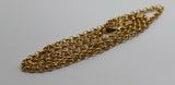 Genuine 9ct Yellow Gold Belcher Chain Necklace 54Cm 11 grams *Free Express Post In Oz*