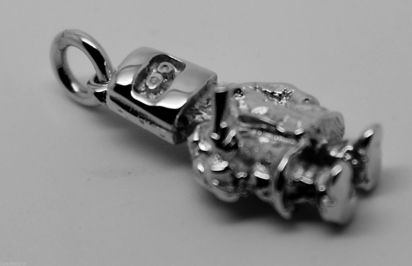 Kaedesigns, New Genuine Heavy Sterling Silver 925 Ned Kelly Charm / Pendant