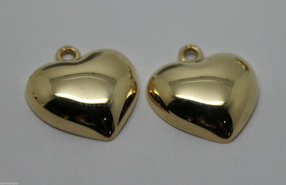 9ct Yellow or White or Rose Gold interchangeable earrings heart, ball, teardrop Tear Drop