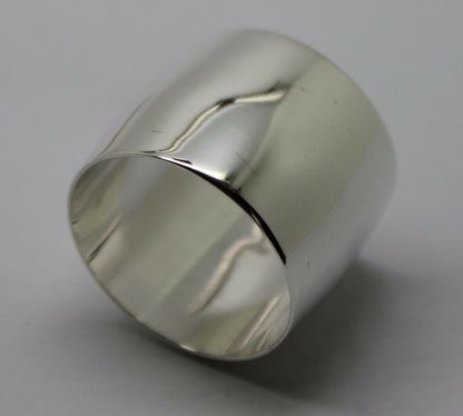 Kaedesigns New SIze S 1/2 Sterling Silver Full Solid 17mm Extra Wide Band Ring