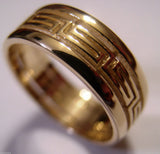 Kaedesigns, New Genuine Heavy 9ct 375 Solid Gold Large Celtic Ring In Your Size