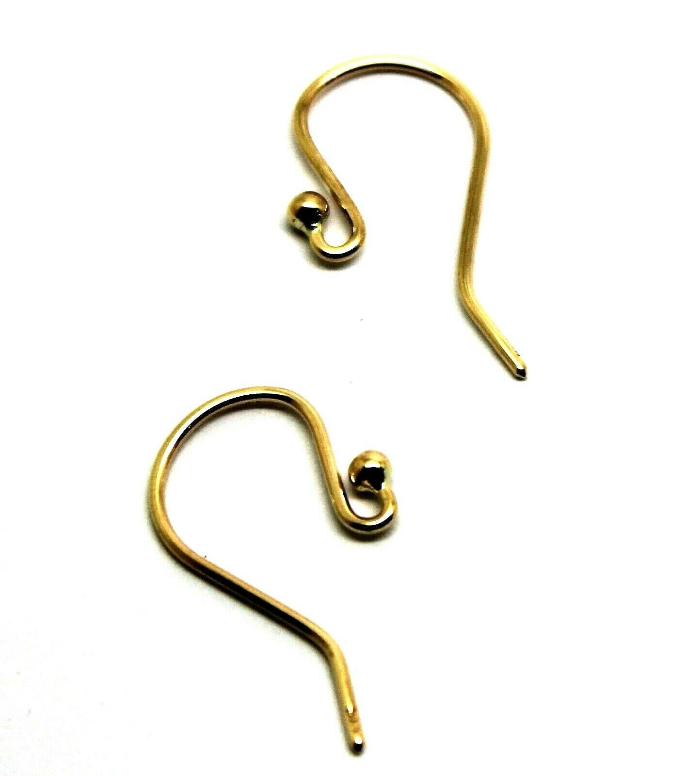 Kaedesigns New 9ct Yellow, Rose or White Gold 375 Clip Hooks To Make You Own Earrings!