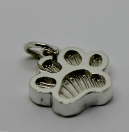 Kaedesigns Genuine 9ct Yellow or Rose or White Gold charm Dog Animal PAW Pendant