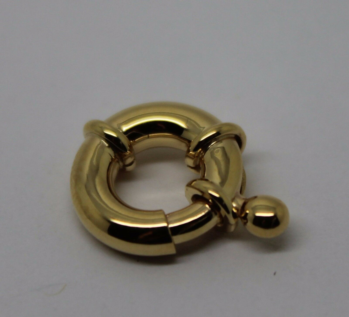 Kaedesigns Small 11mm 9ct 375 Yellow or Rose Gold Bolt Ring Clasp