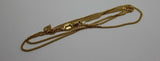 Genuine 9ct Yellow Gold Kerb Curb Chain Necklace 50cm 4.1 grams