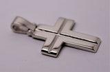 Kaedesigns, Large Heavy 9ct Yellow Or Rose Or White Gold Solid Cross Pendant