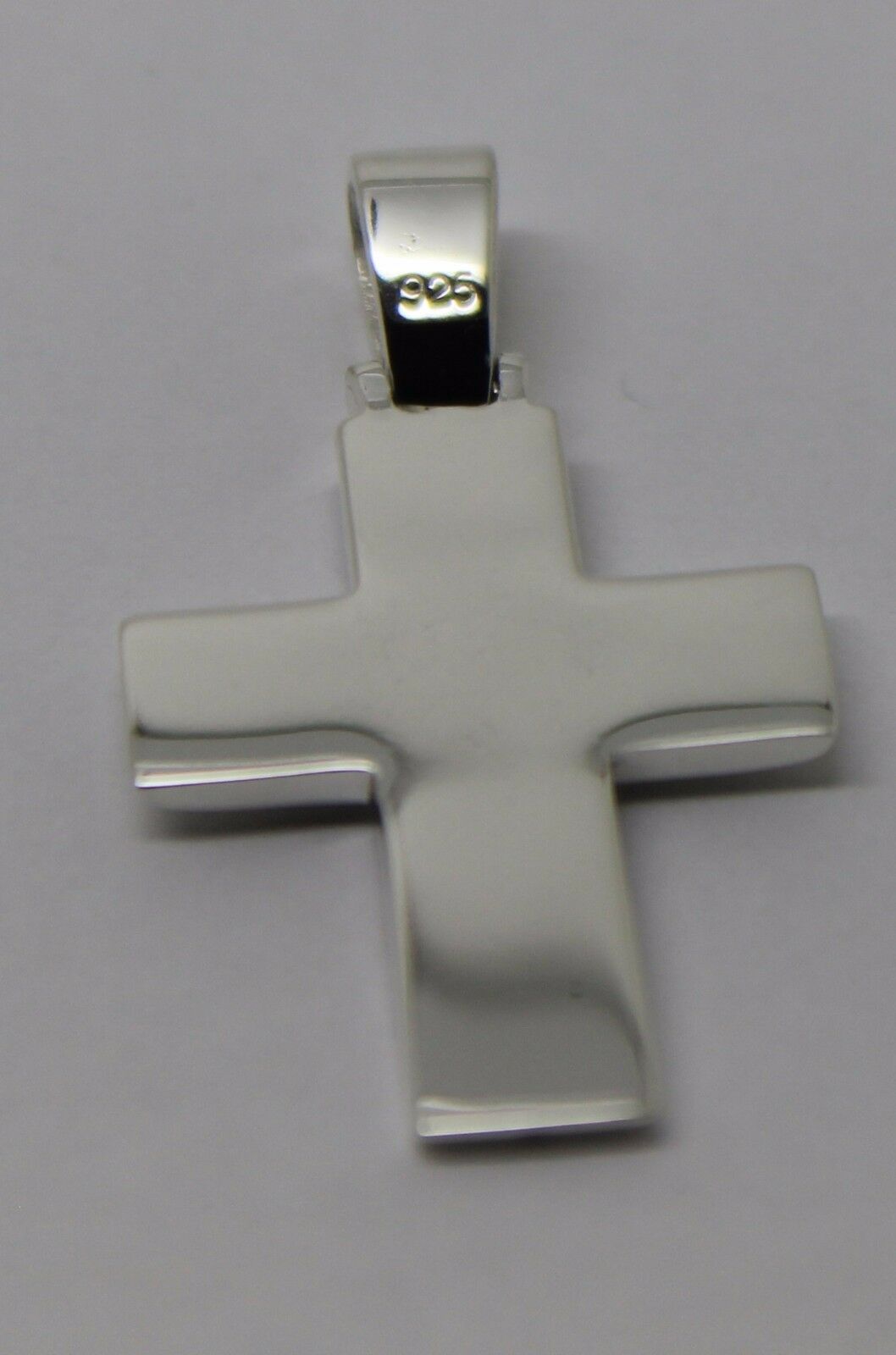 Kaedesigns, Genuine Solid New Sterling Silver Large Plain Cross Pendant