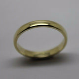 3mm Wide 9ct,14ct Or 18ct Yellow, Rose, White Gold Wedding Band Ring Sizes M,N,O