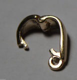 Genuine New 9ct Yellow or White Gold or Rose Gold Enhancer Bale Clasp 14mm x 8mm