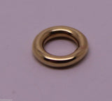 9ct or 18ct Yellow/White/Rose Gold SOLDERED JUMP RING MANY SIZE 2pk/5pk