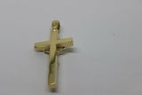 Kaedesigns New Genuine 18ct Yellow, Rose or White Gold Solid Heavy Crucifix Cross Pendant
