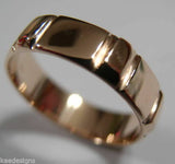 Kaedesigns, New Genuine Solid 9ct White Or Rose Or Yellow Gold Wedding Band Ring