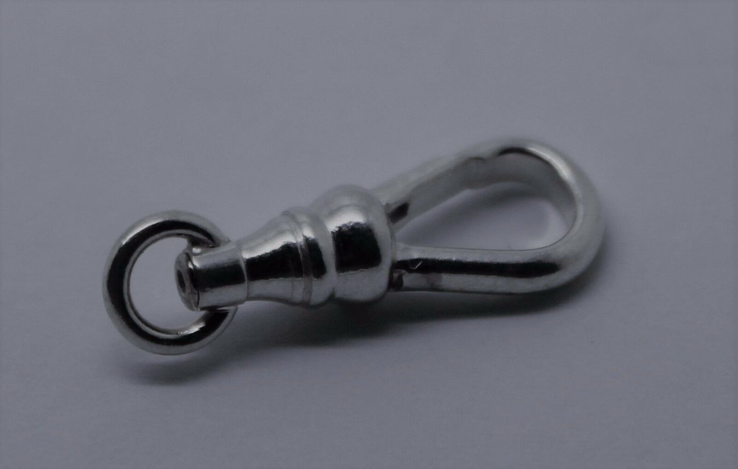 Genuine Solid Sterling Silver Albert Swivel Clasp 22mm