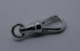 Genuine Solid Sterling Silver Albert Swivel Clasp 22mm *Free  Post In Oz
