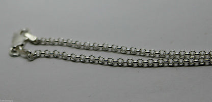 Kaedesigns Sterling Silver 925 Belcher bracelet 19cm long