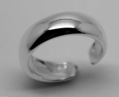 Kaedesigns New Genuine Sterling Silver Plain Dome Toe Ring